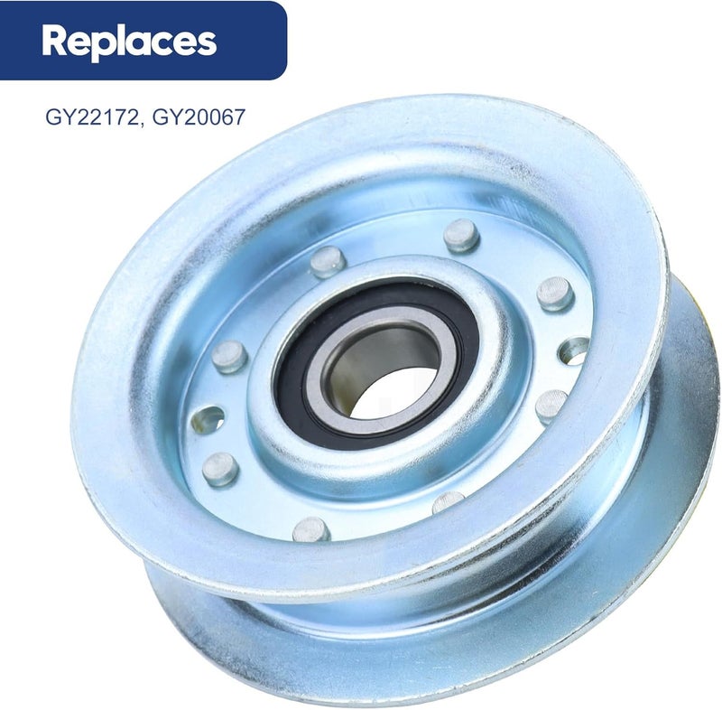 GUSUHAWK 2 Pack GY22172 Idler Pulley Replace John Deere GY22172, GY20067 Idler Pulley for John Deere D140 D110 D160 E100 E140 E160 E170 L100 L110 L120 L130 LA105 LA115 LA130 LA140 LA145 S100 S240 Deck - Image 3